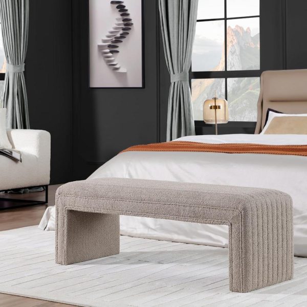 Bedroom Bench,Modern Ottoman Bench